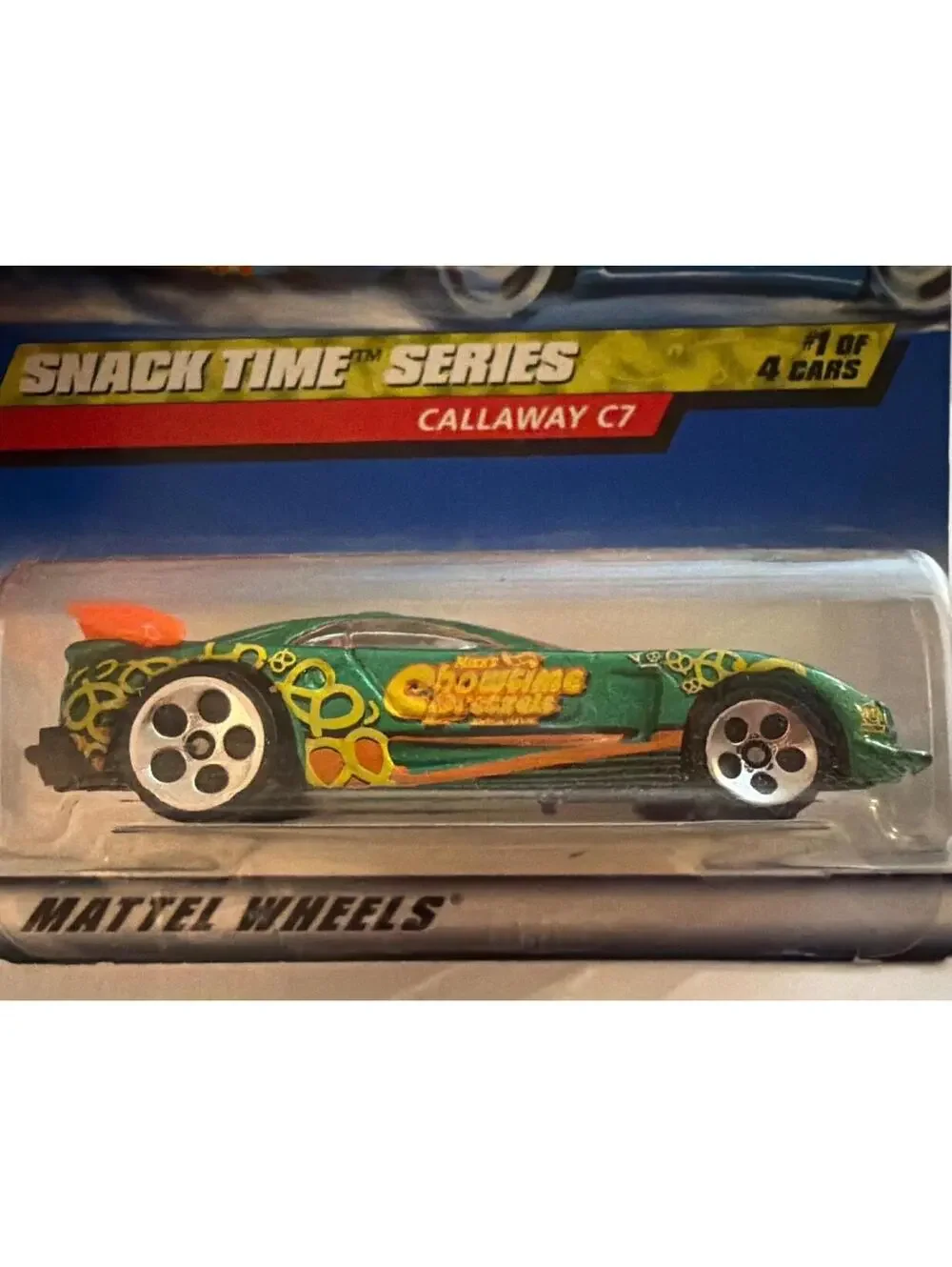 Hot Wheels Snack Time Series Callaway C7 Die-Cast Collectible Car